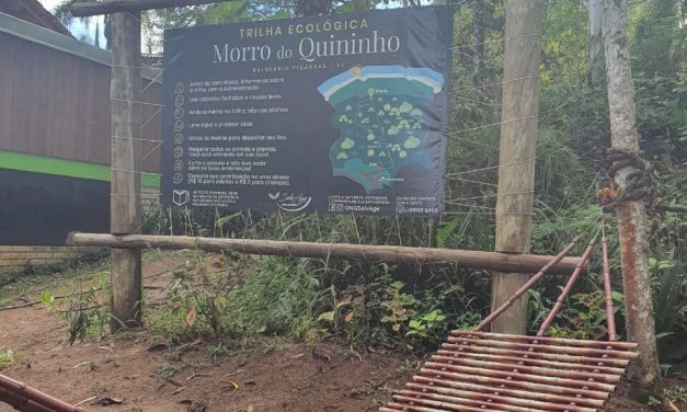 Trilha Ecológica no Morro do Quininho